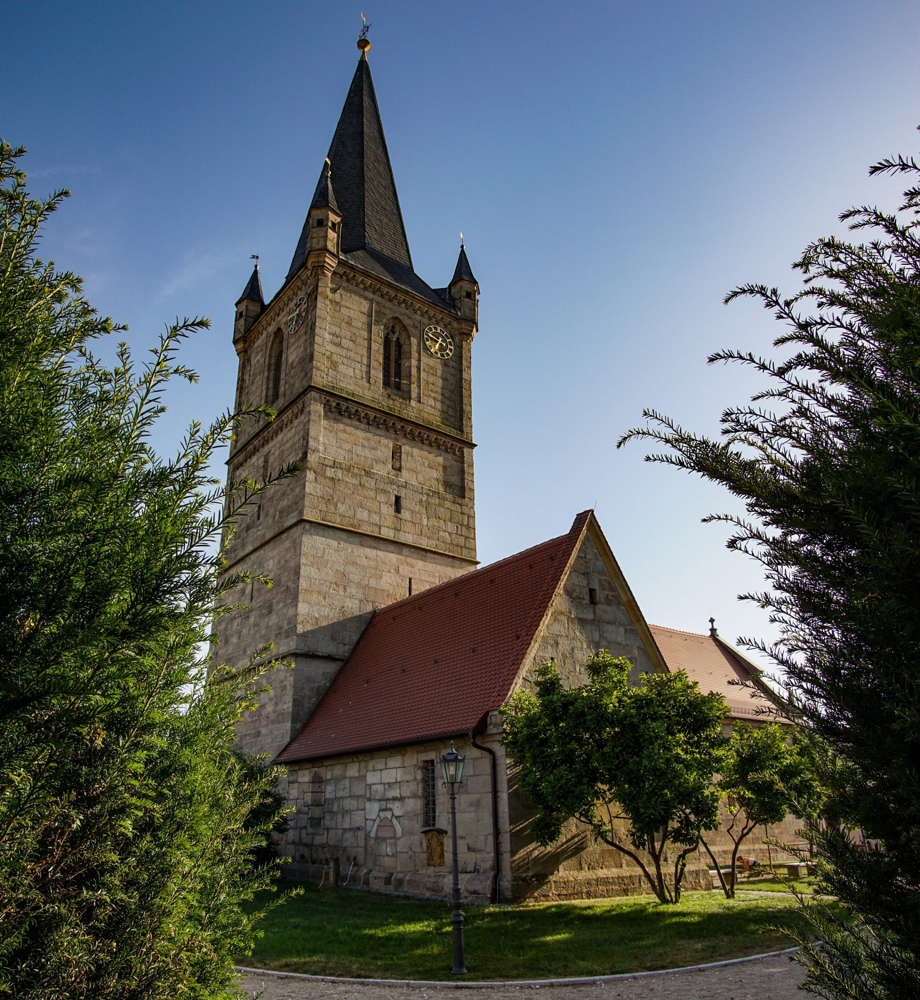 Kirchturm Wehrkirche Hannberg